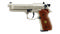 Beretta M92FS Nickel Wood
